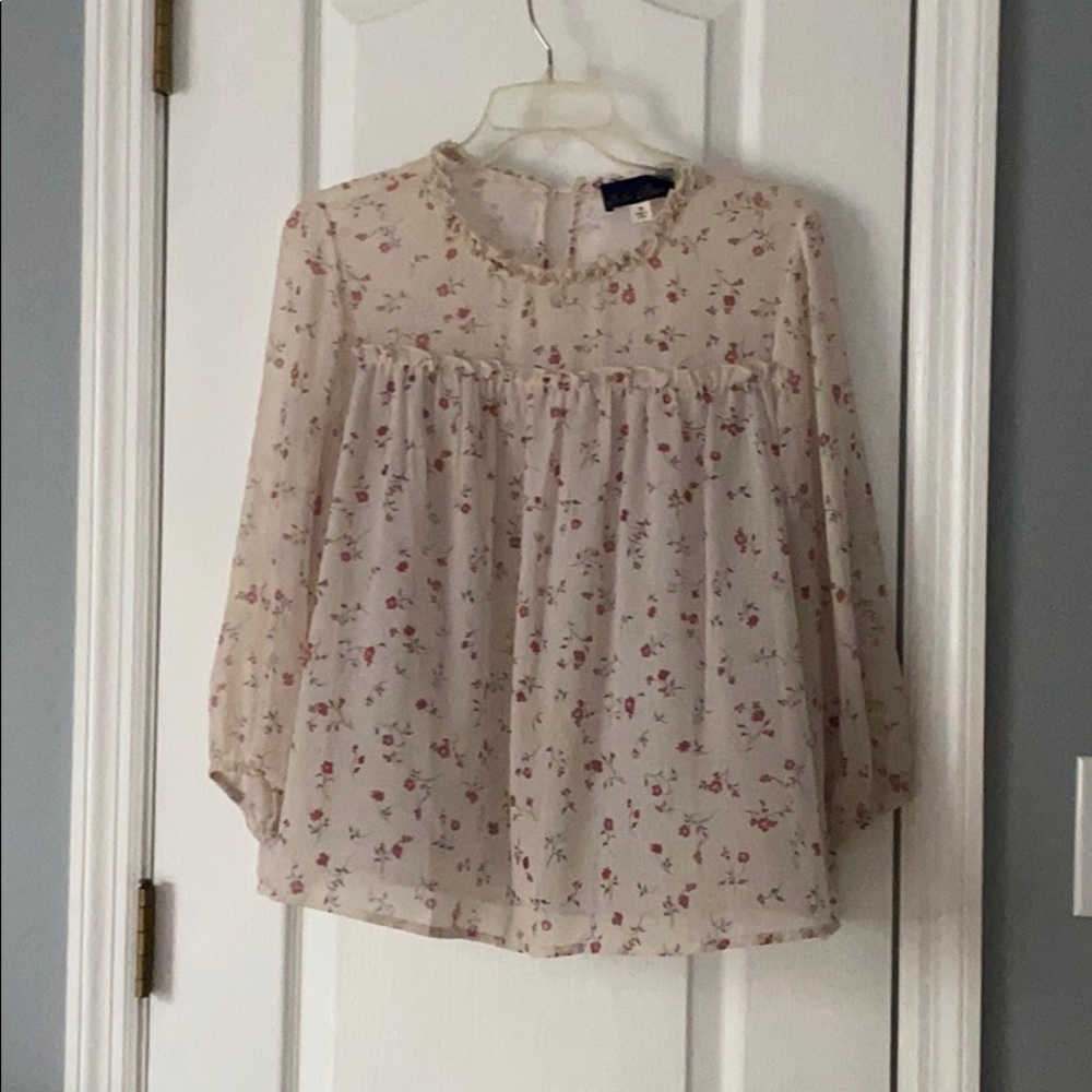 Francesas Flower Print Blouse
